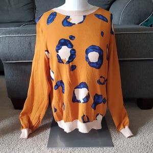 Phillip Lim for Target Leopard Print Top sz S